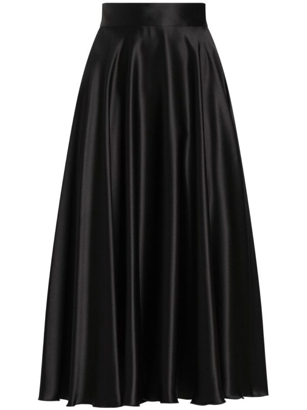 Dolce & Gabbana  silk midi skirt