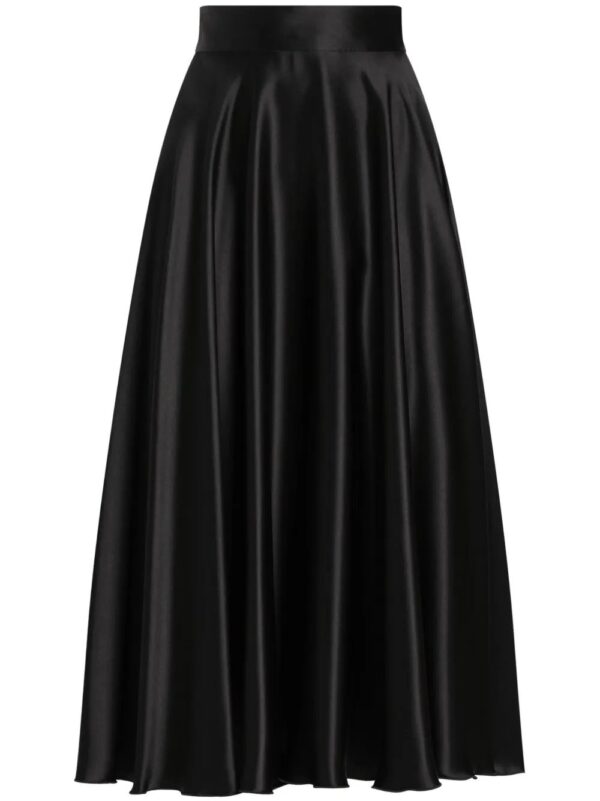 Dolce & Gabbana  silk midi skirt