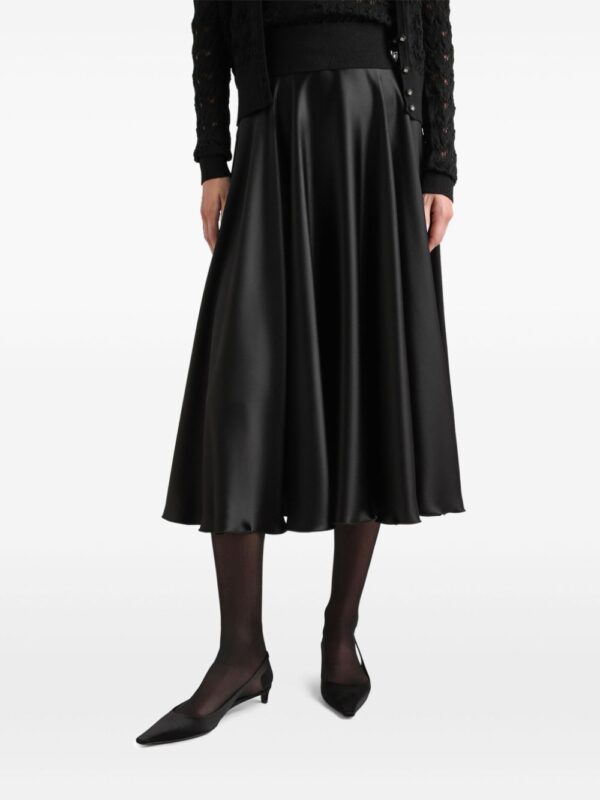 Dolce & Gabbana  silk midi skirt - Image 4
