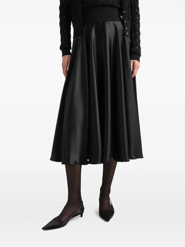 Dolce & Gabbana  silk midi skirt - Image 4