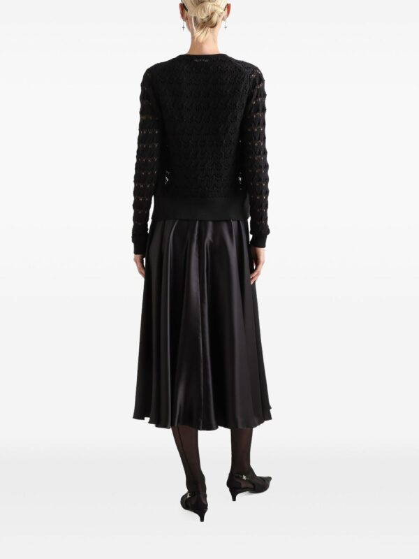 Dolce & Gabbana  silk midi skirt - Image 3