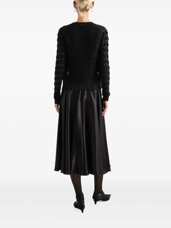 Dolce & Gabbana  silk midi skirt - Image 3