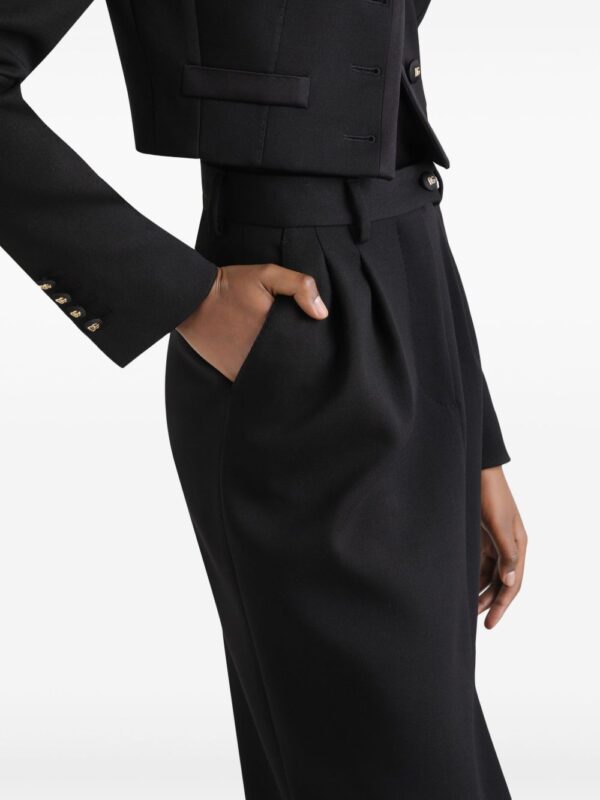 Dolce & Gabbana  pleat-detail midi skirt - Image 4