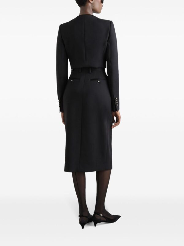 Dolce & Gabbana  pleat-detail midi skirt - Image 3