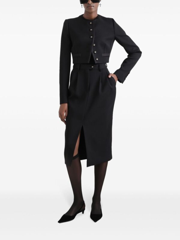 Dolce & Gabbana  pleat-detail midi skirt - Image 2