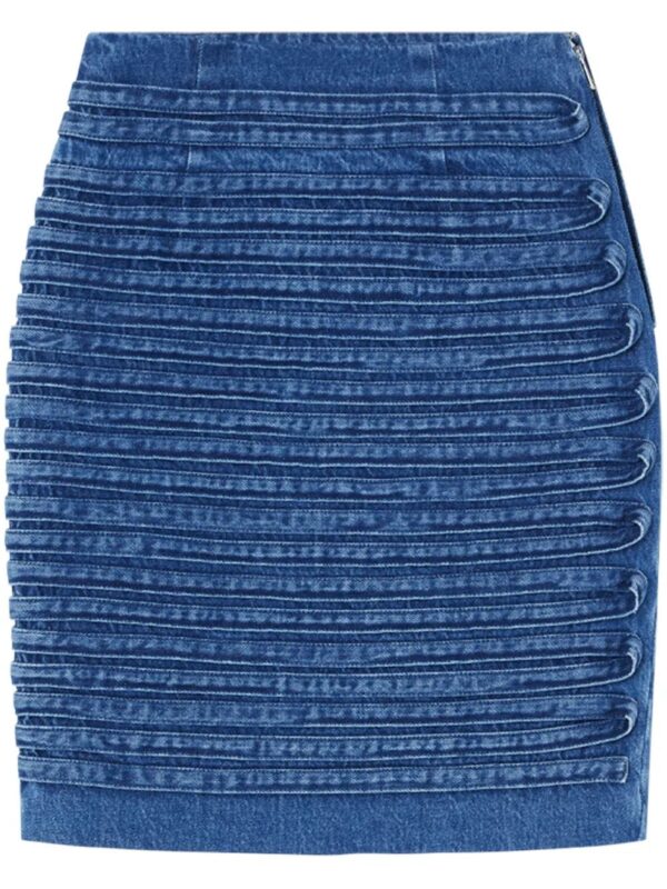 Versace  panel-detail mini skirt