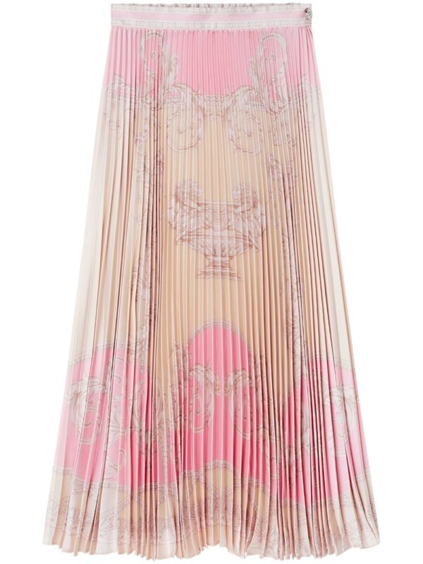 Versace  La Coupe des Dieux pleated midi skirt