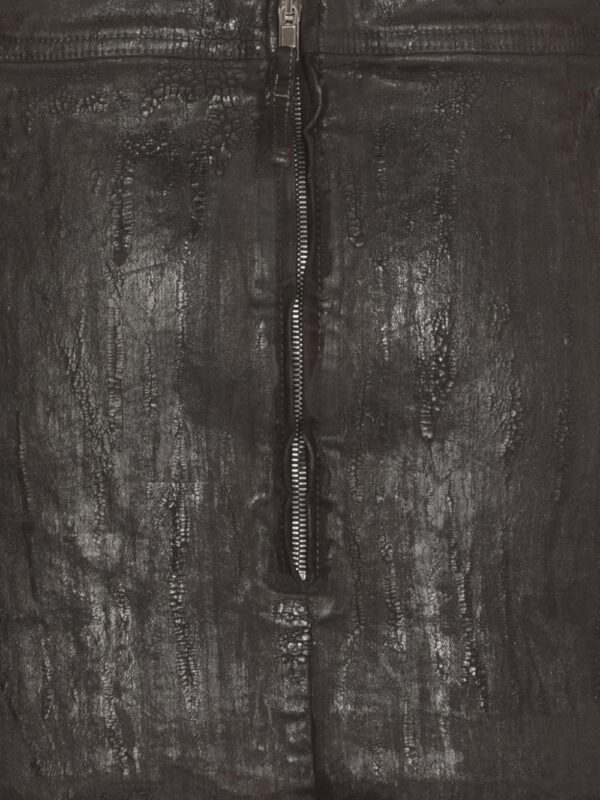 Rick Owens  denim mini skirt - Image 4