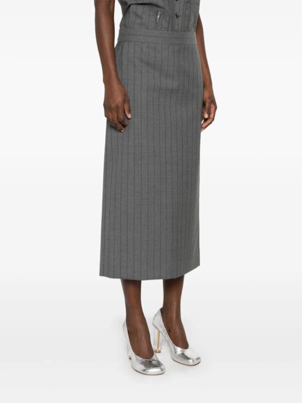 Moschino  striped midi skirt - Image 3