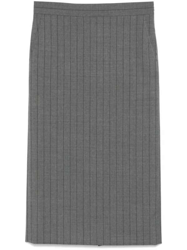 Moschino  striped midi skirt