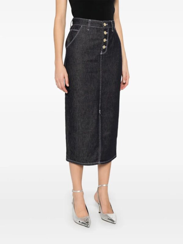 Karl Lagerfeld  denim midi skirt - Image 3