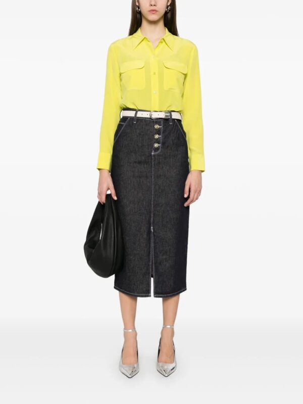 Karl Lagerfeld  denim midi skirt - Image 2