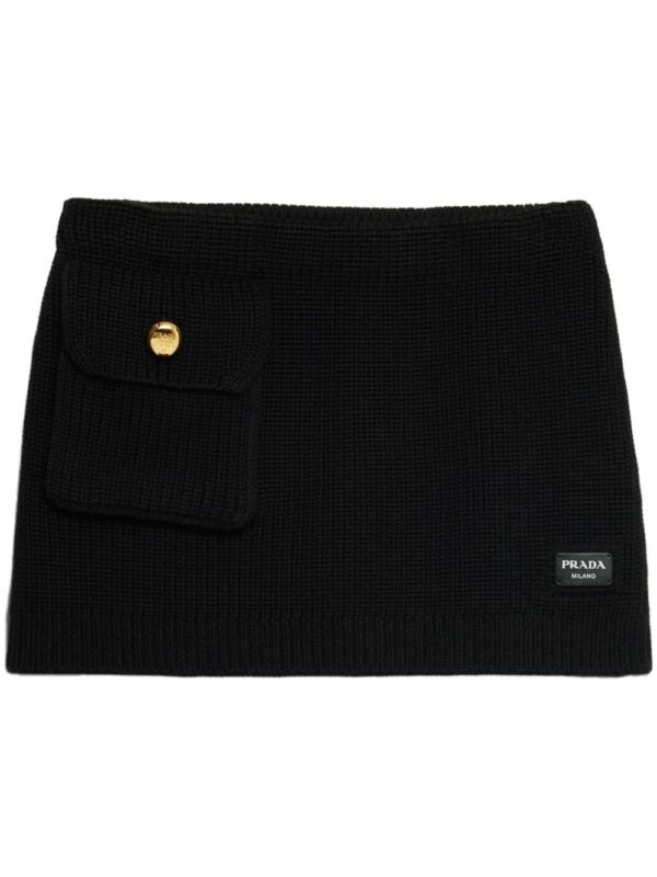 Prada  Wool miniskirt