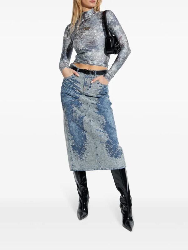Diesel  De-Skye-S maxi skirt - Image 2