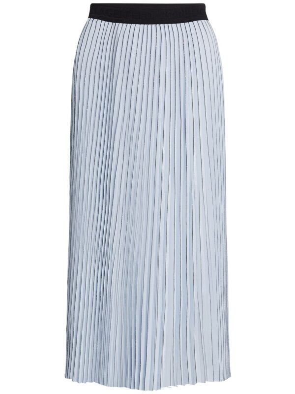 Karl Lagerfeld  pleated midi skirt