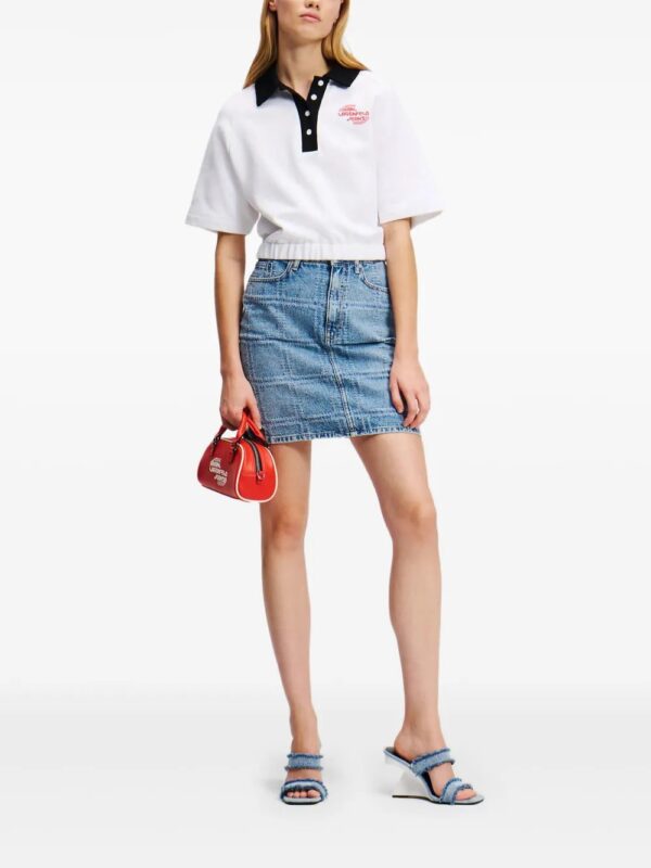 Karl Lagerfeld Jeans  patchwork denim mini skirt - Image 2