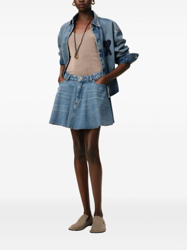 AMI Paris  flared miniskirt - Image 2