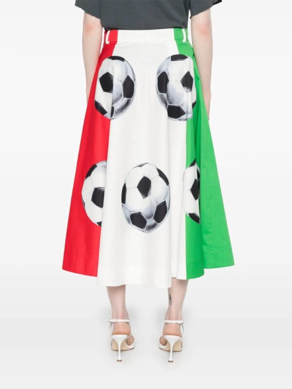Moschino  graphic-print midi skirt - Image 2