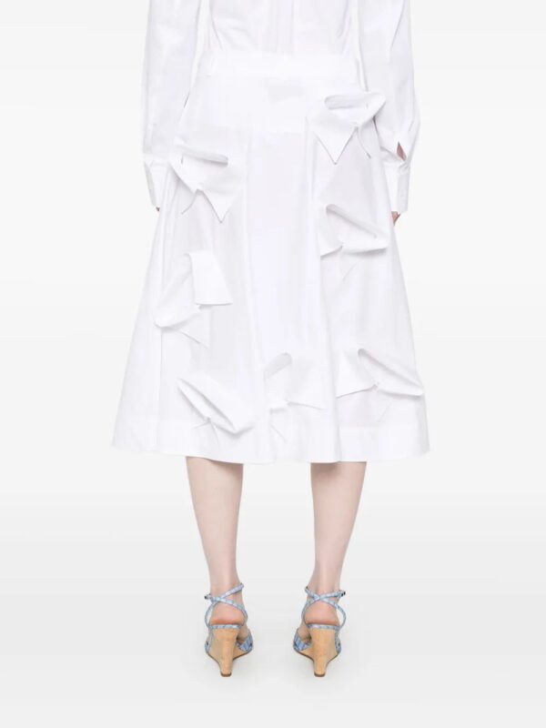 Moschino  multi-collar midi skirt - Image 4