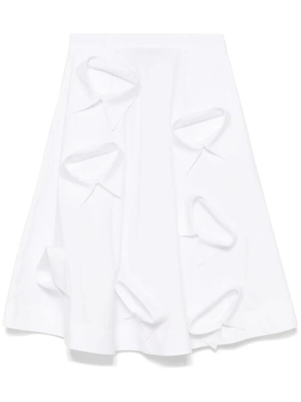 Moschino  multi-collar midi skirt