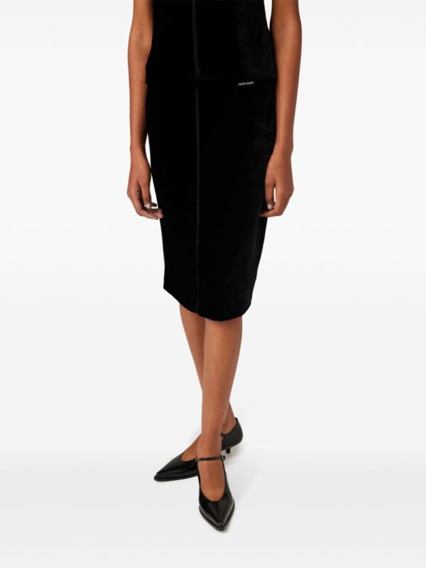 Miu Miu  velvet skirt - Image 4