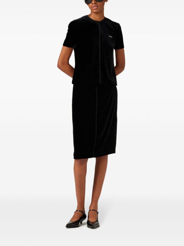 Miu Miu  velvet skirt - Image 2