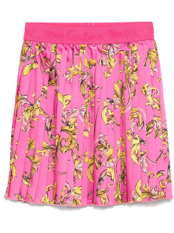 Versace Jeans Couture  Barocco-print mini skirt