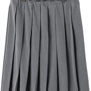 Miu Miu  pleated chambray skirt