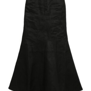 Rick Owens  Godet maxi skirt