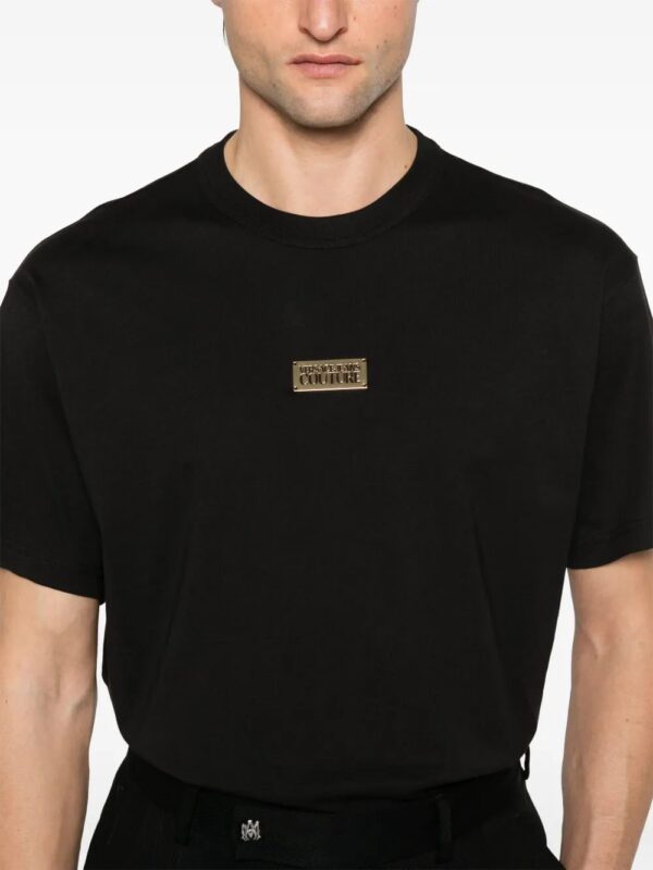 Versace Jeans Couture  logo-plaque T-shirt - Image 4