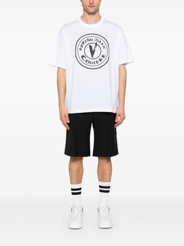 Versace Jeans Couture  V-Emblem T-shirt - Image 2