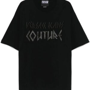 Versace Jeans Couture logo-embroidered T-shirt