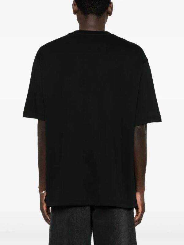 Versace Jeans Couture  logo-embroidered T-shirt - Image 3