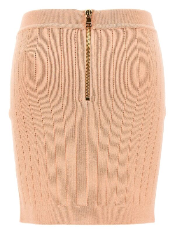 Balmain  buttoned knitted midi skirt - Image 2