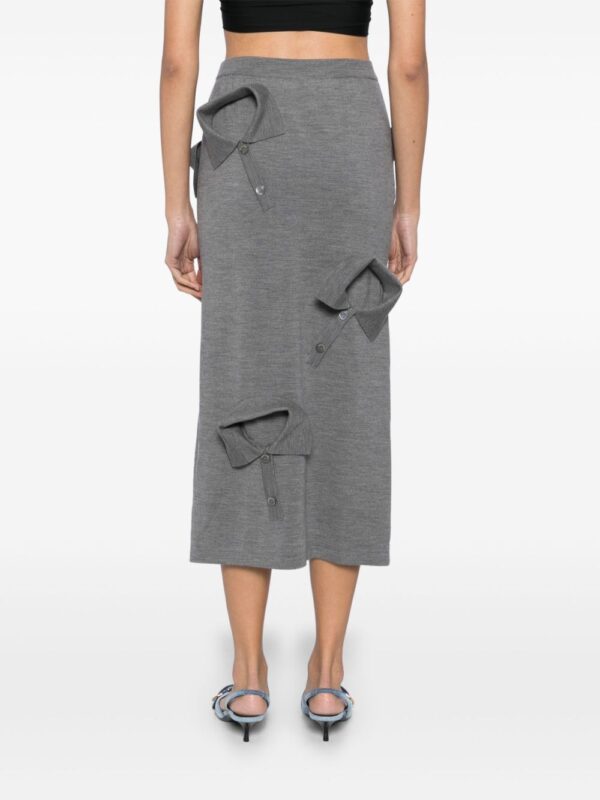 Moschino  multi-collar skirt - Image 4