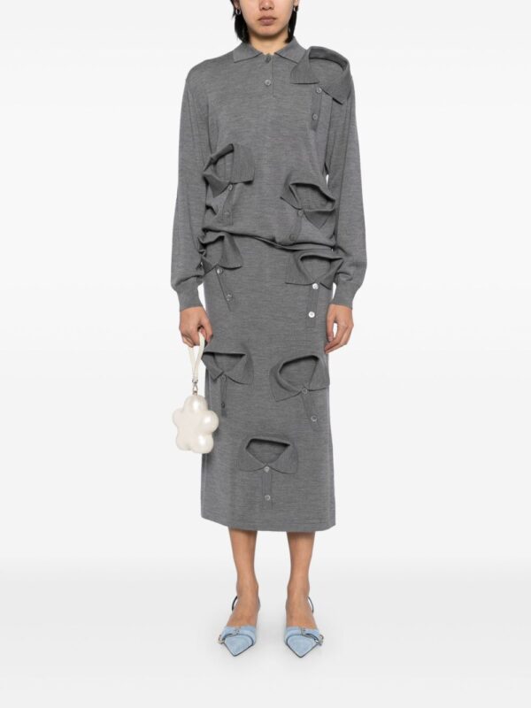 Moschino  multi-collar skirt - Image 2
