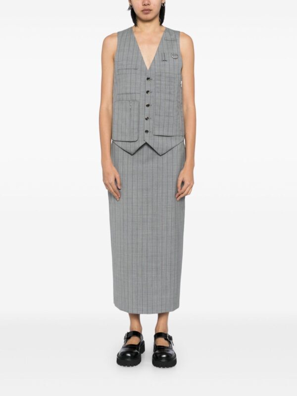 Moschino  checked skirt - Image 2