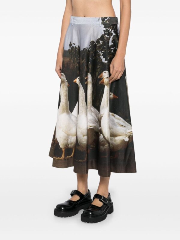 Moschino  printed skirt - Image 3