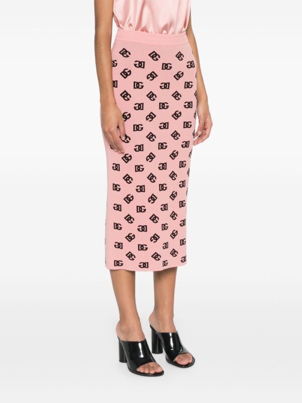 Dolce & Gabbana  DG-jacquard pencil skirt - Image 3