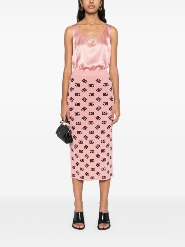 Dolce & Gabbana  DG-jacquard pencil skirt - Image 2