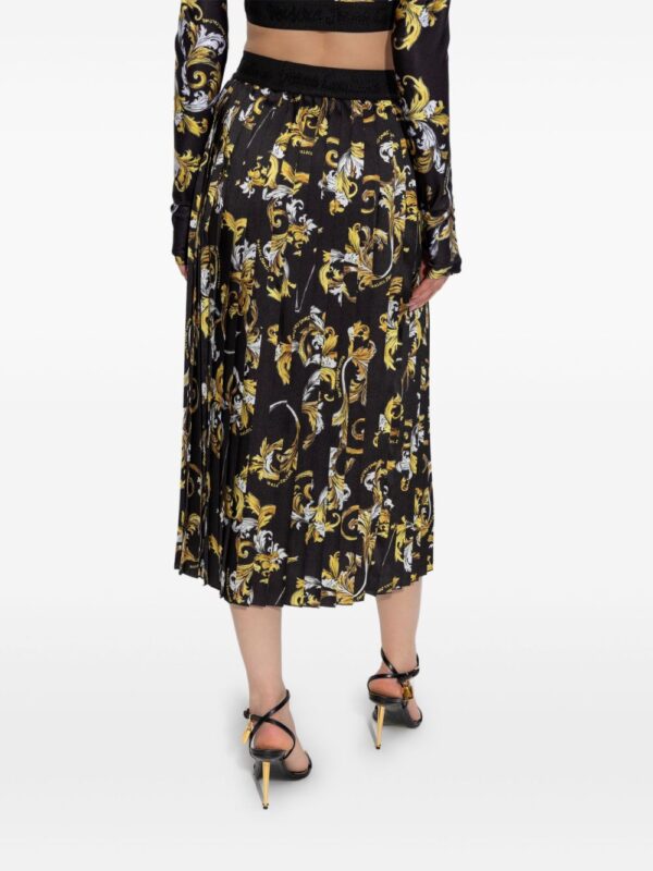 Versace Jeans Couture  Barocco-print skirt - Image 4