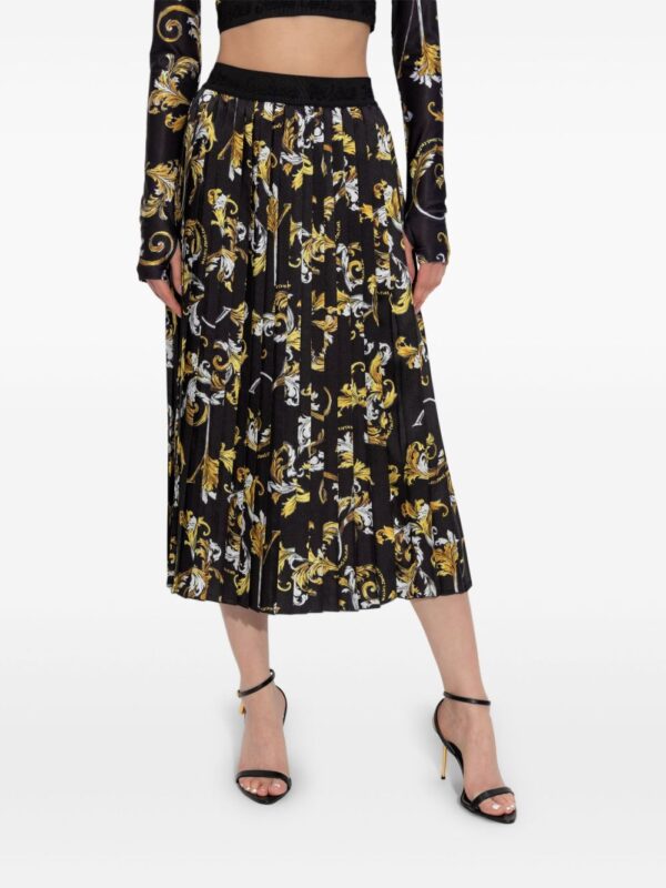 Versace Jeans Couture  Barocco-print skirt - Image 3