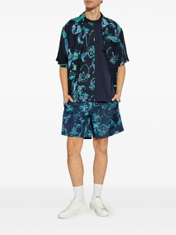 Versace Jeans Couture  Barocco-print T-shirt - Image 2