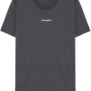 Dolce & Gabbana logo-embroidered cotton T-shirt