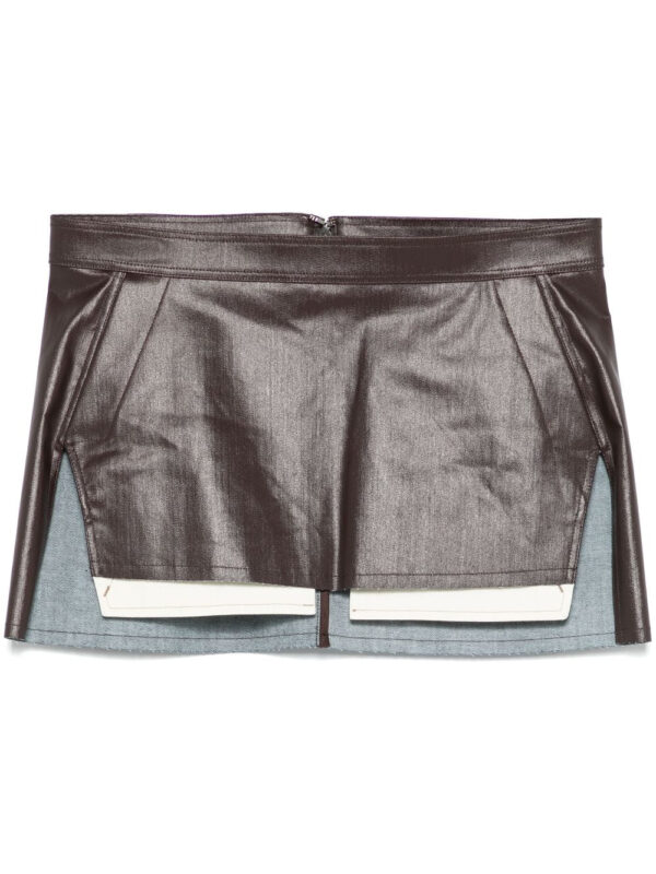 Rick Owens  Fog Cutoff mini skirt