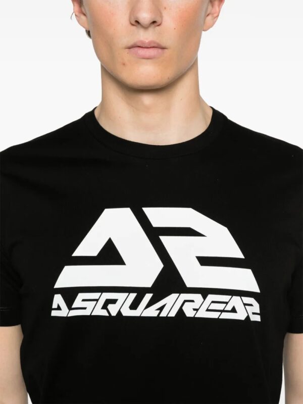 DSQUARED2  logo-print T-shirt - Image 4