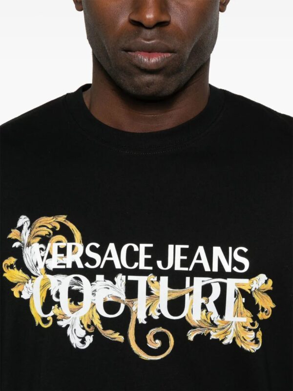 Versace Jeans Couture  logo-print T-shirt - Image 4