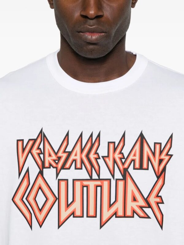 Versace Jeans Couture  logo-print T-shirt - Image 4