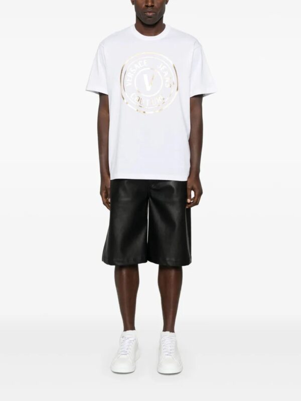 Versace Jeans Couture  V-Emblem T-shirt - Image 2