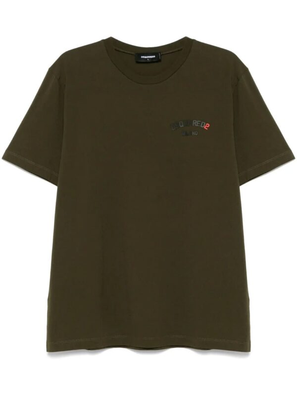 DSQUARED2  rubber-logo T-shirt